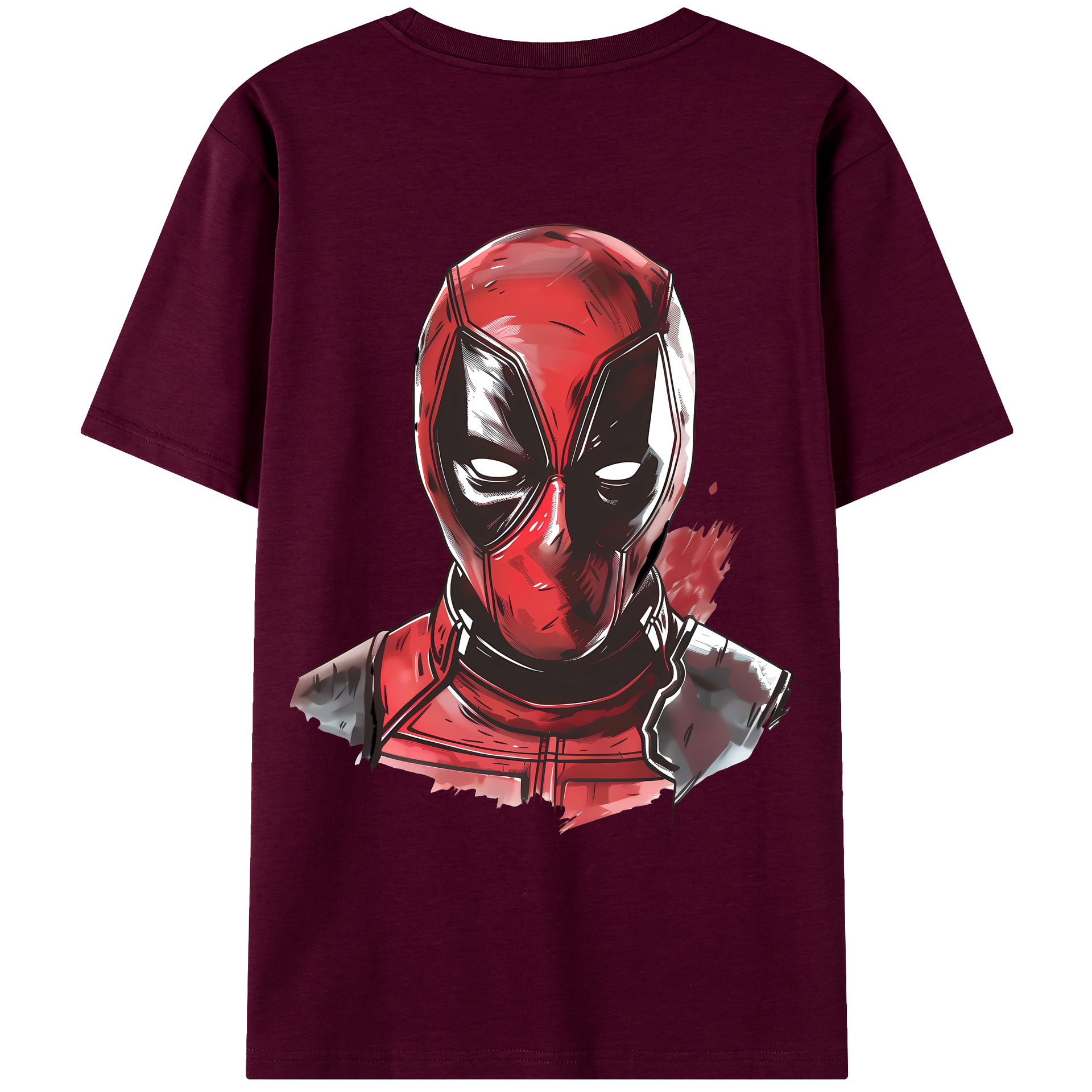 （画像用） Deadpool デッドプール レディース半袖Tシャツ(バックプリント)